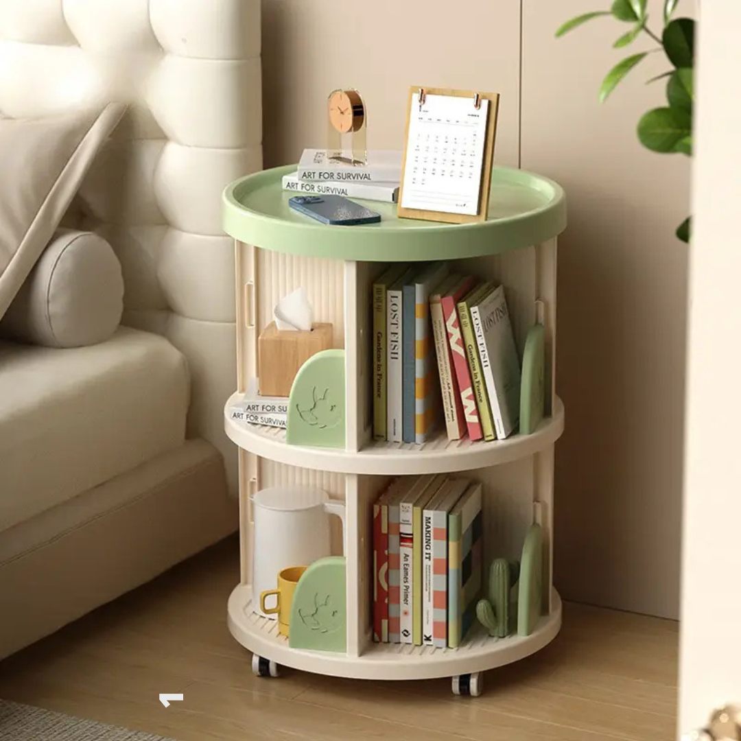 ™Storix | מדף ספרים קריקטורה – נייד ורב-תכליתי