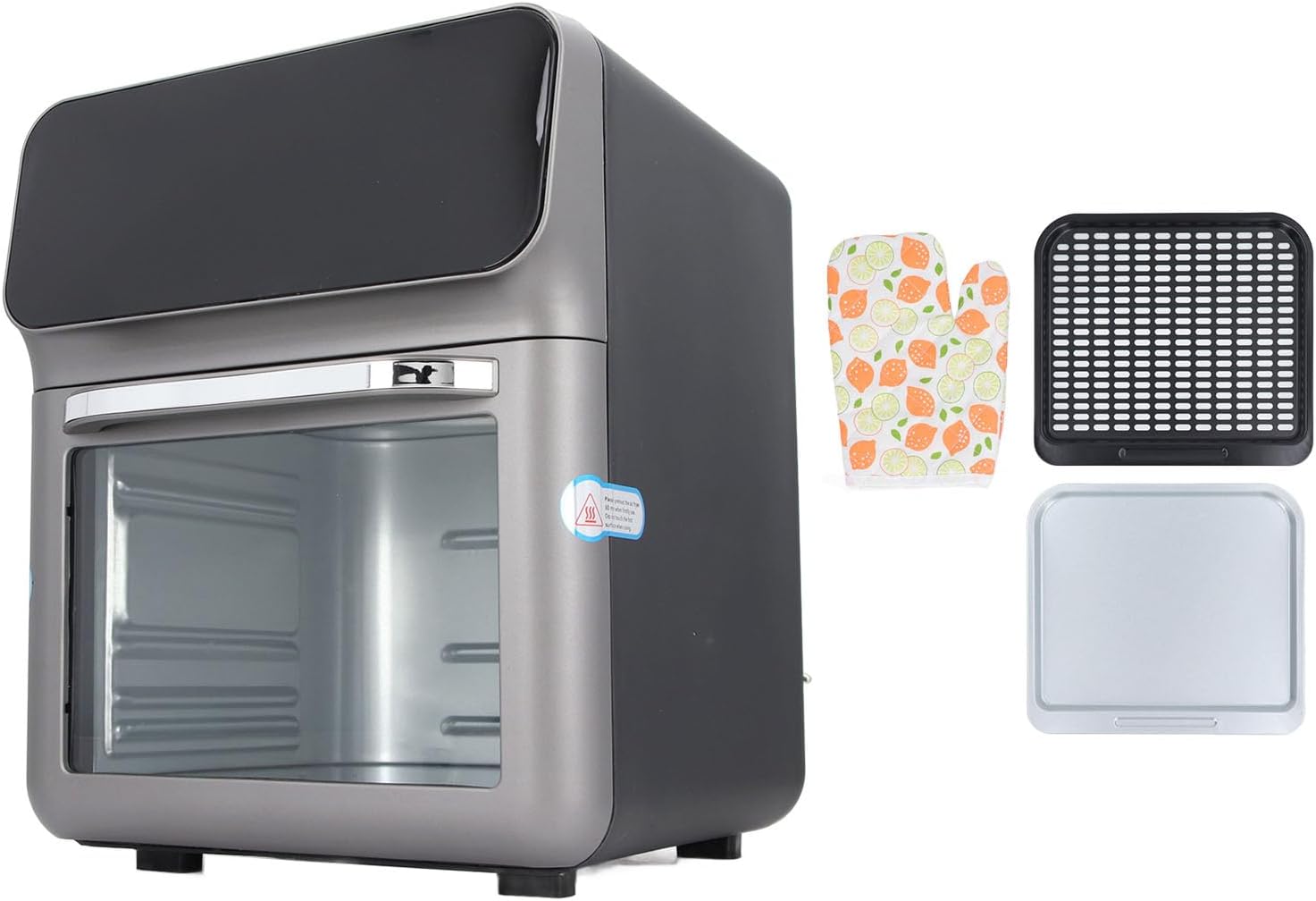 ™Elvrix | טוסטר אובן משולב עם אייר פרייר 10 ליטר – מסך מגע ובישול 360°